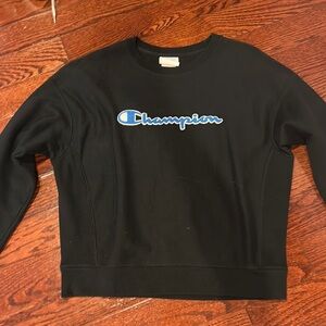 black champion sweatshirt